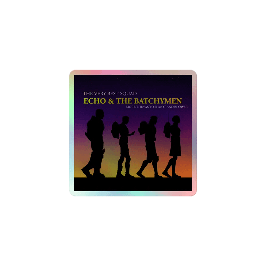 Echo & the Batchymen Holo Sticker product image (1)
