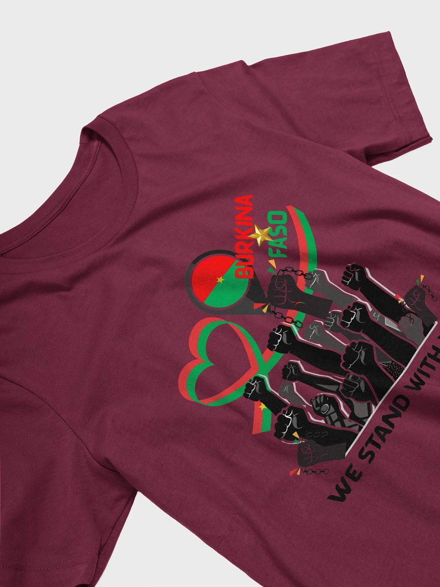 Women's T-Shirt Burkina Faso We Stand With You product image (3)