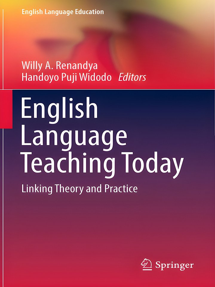 English Language Teaching Today: Linking Theory and Practice (English Language Education, 5) product image (1)