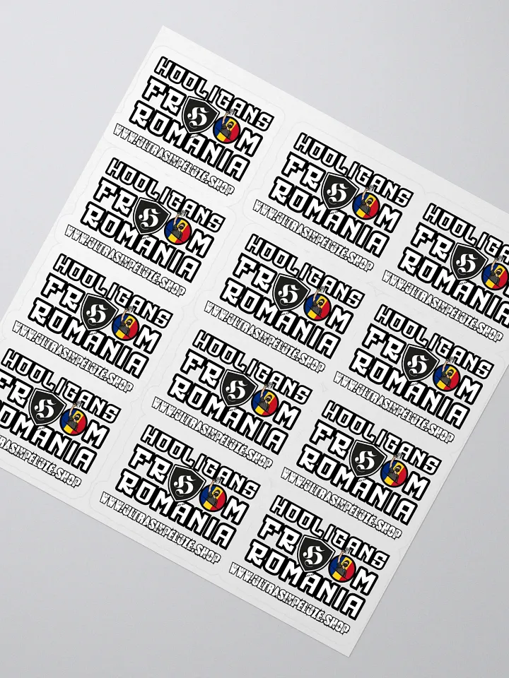 Set 12 stickere Hooligans From Romania product image (2)