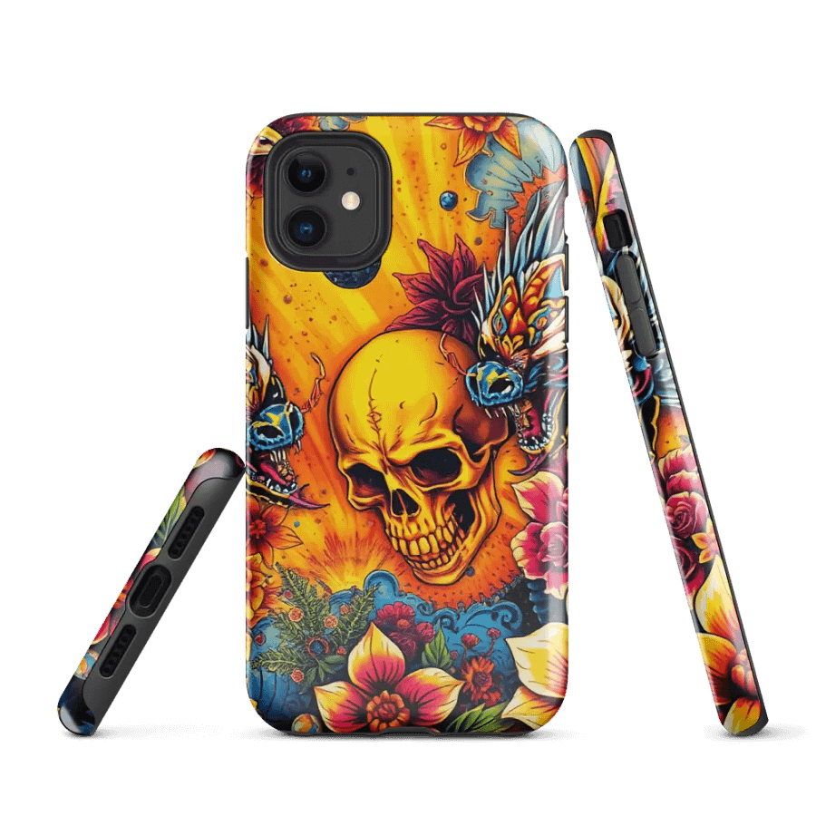 Dragon Skull Fire iPhone® Case product image (1)