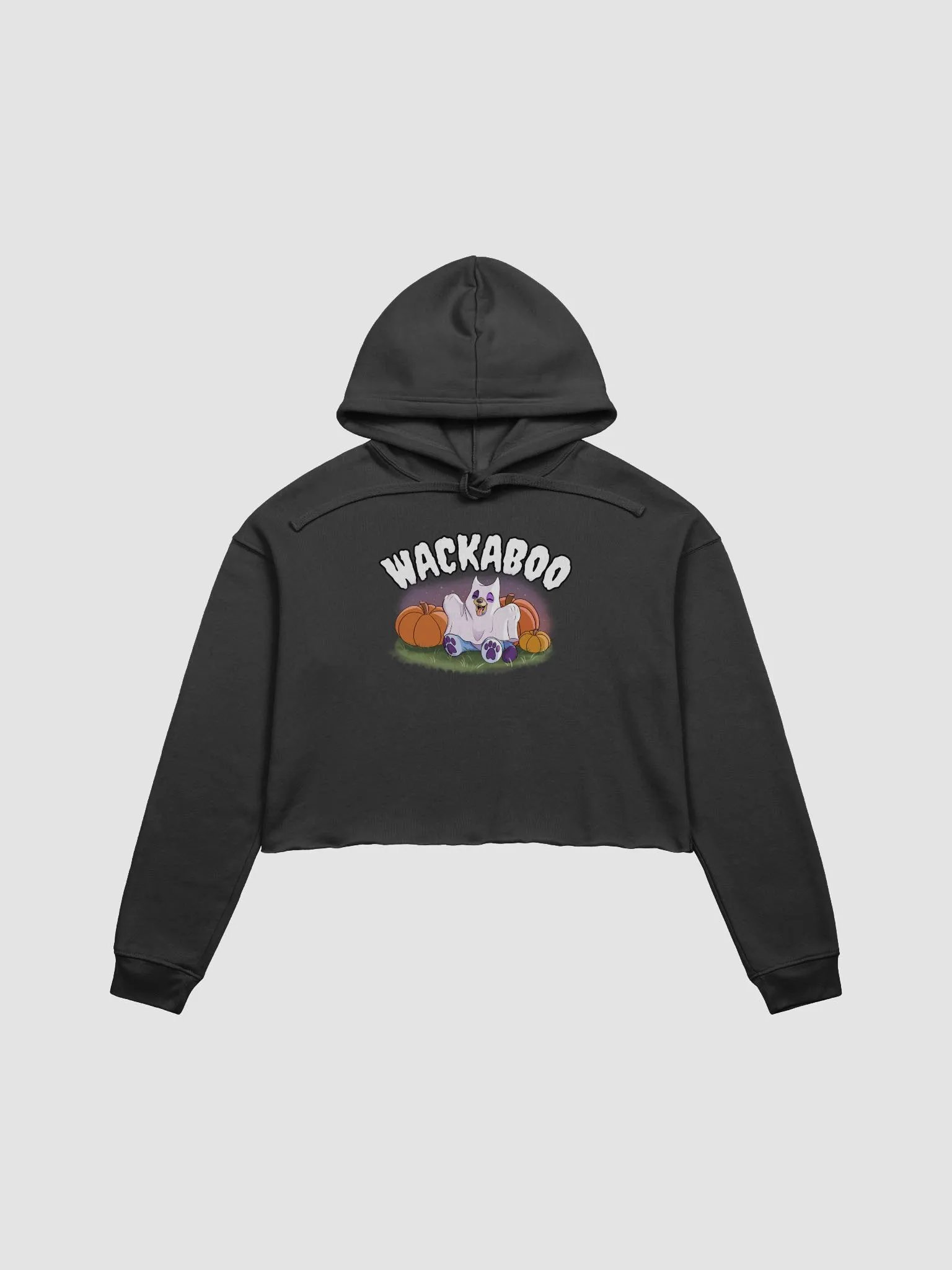 WackaBoo Crop Hoodie (Scary style) product image (1)