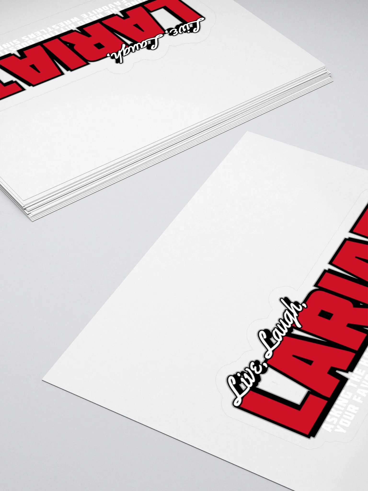 Live, Laugh, Lariat Sticker product image (4)