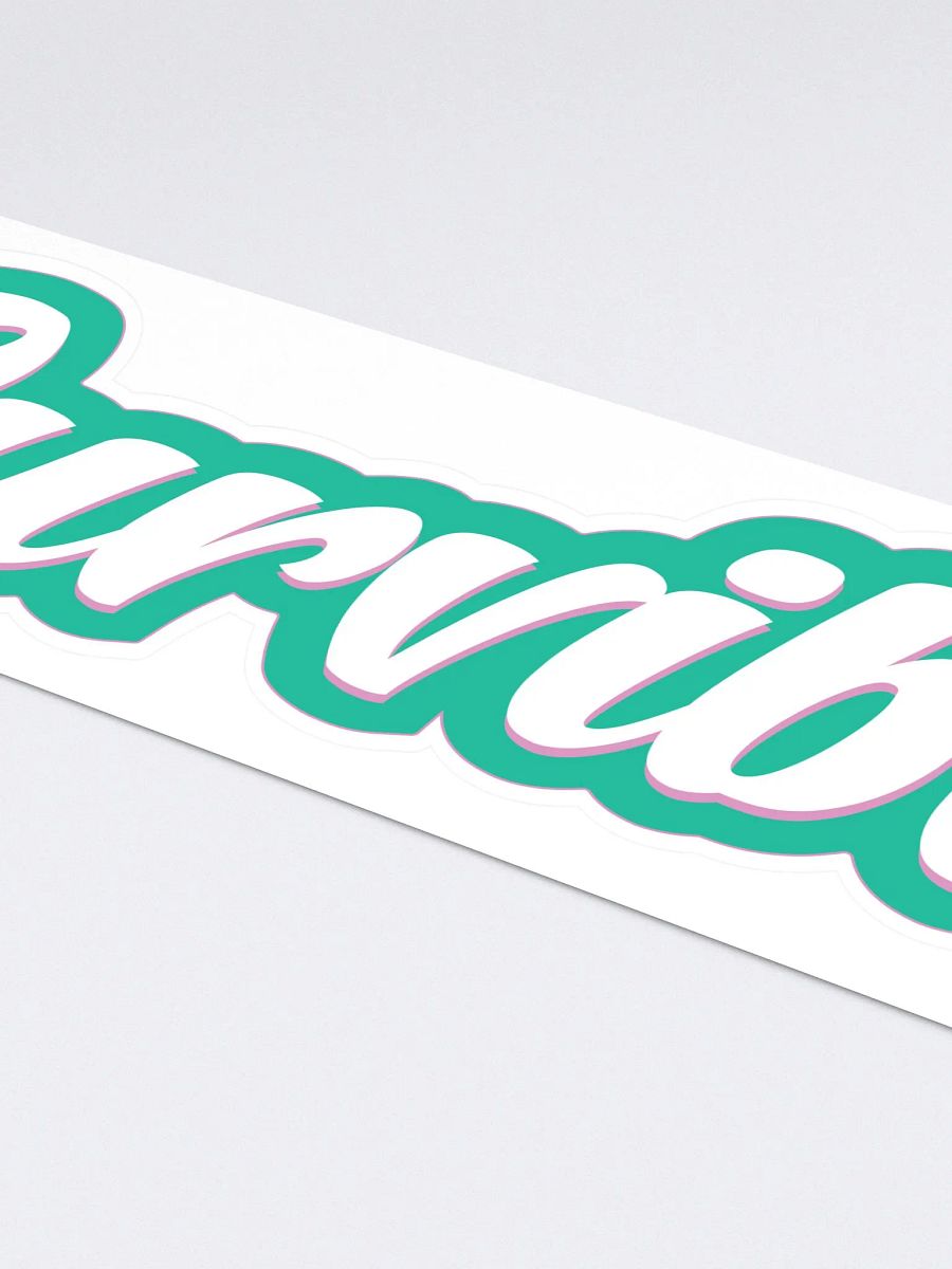 Survibin' Strip Sticker product image (4)