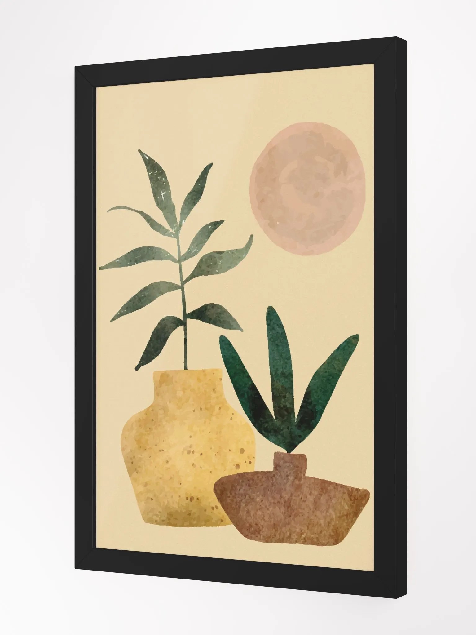 Ethereal Botanical Harmony Framed Poster product image (12)