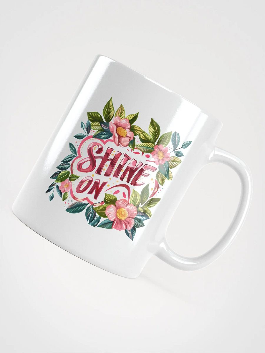 Shine On Floral Positive Coffee Mug product image (4)