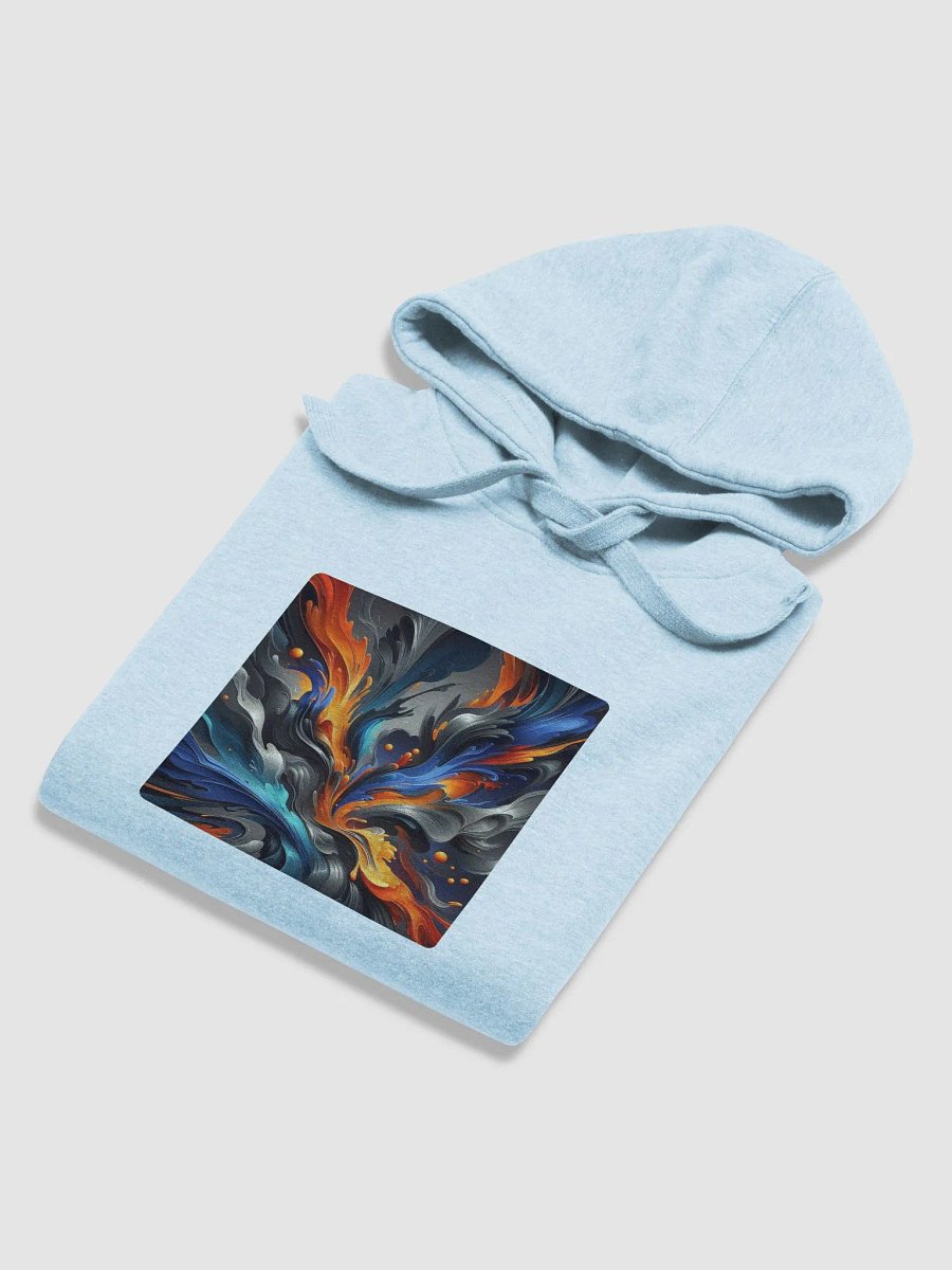 Ethereal Swirl Unisex Hoodie | AI Design abstract fluid product image (1)