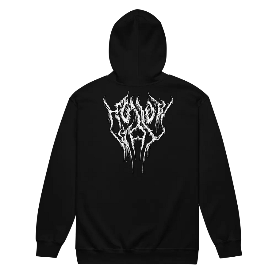 HOLLOWxWAY HOLLOW Heart Zip-Up Hoodie product image (7)