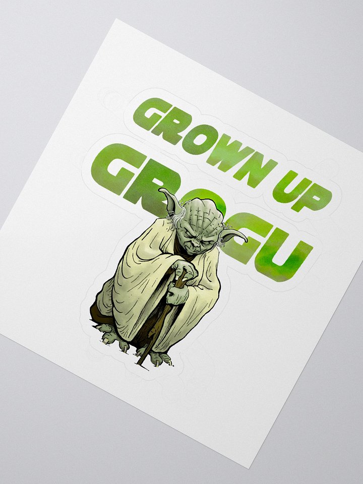 Grown Up Grogu Sticker product image (2)