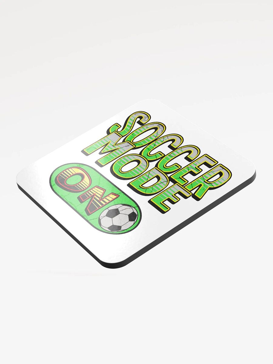 Soccer Mode On Vibrant Coaster product image (4)