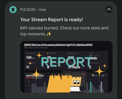 Played The Joy of Creation on stream and @pulsoid_app (the app I use for heart rate monitoring) says I got a whole workout in...