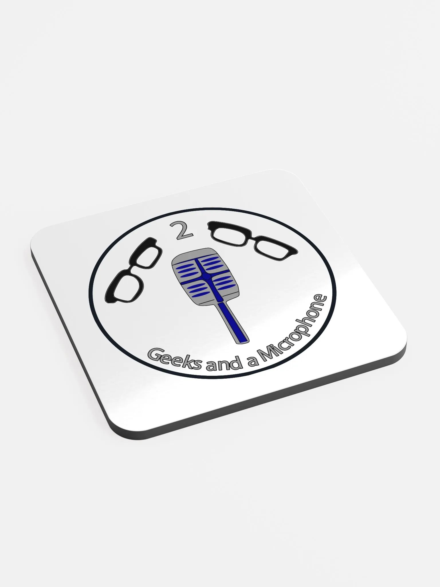2 Geeks Logo Coaster product image (2)
