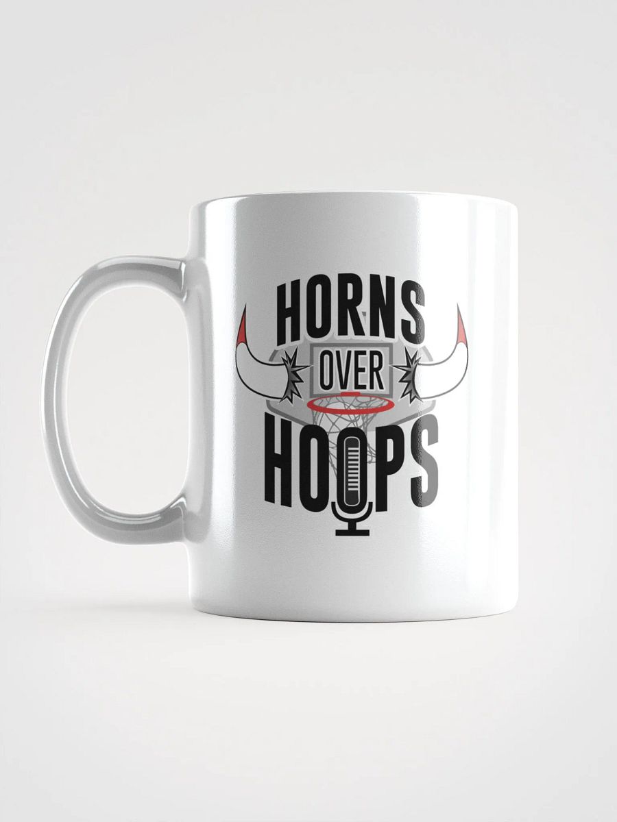 The Horns Over Hoops White Official Mug product image (16)
