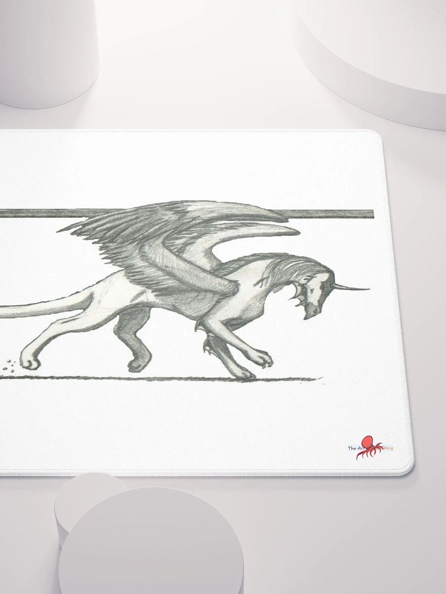 Feathered Wing Dragon Mouse Pad product image (9)