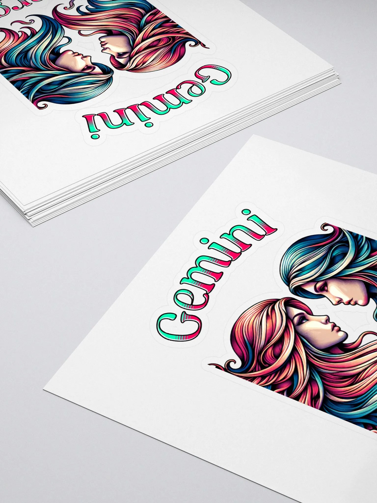 Zodiac Sign Gemini Energy Sticker product image (4)