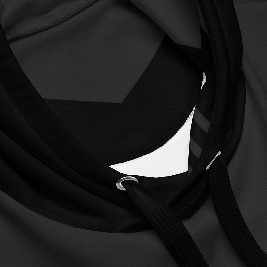Black out all over hoodie 2025 product image (4)