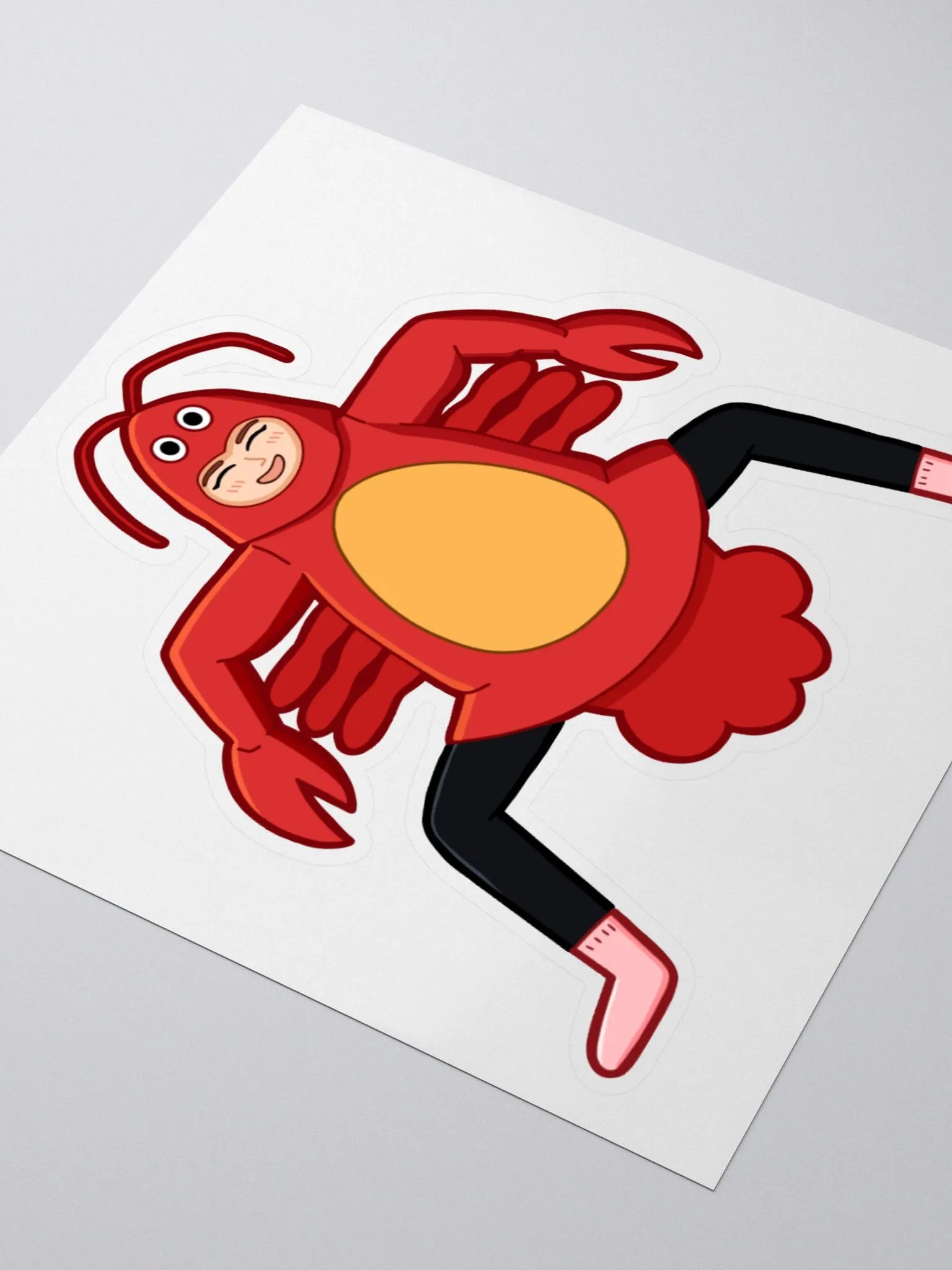 lobster leek sticker product image (4)