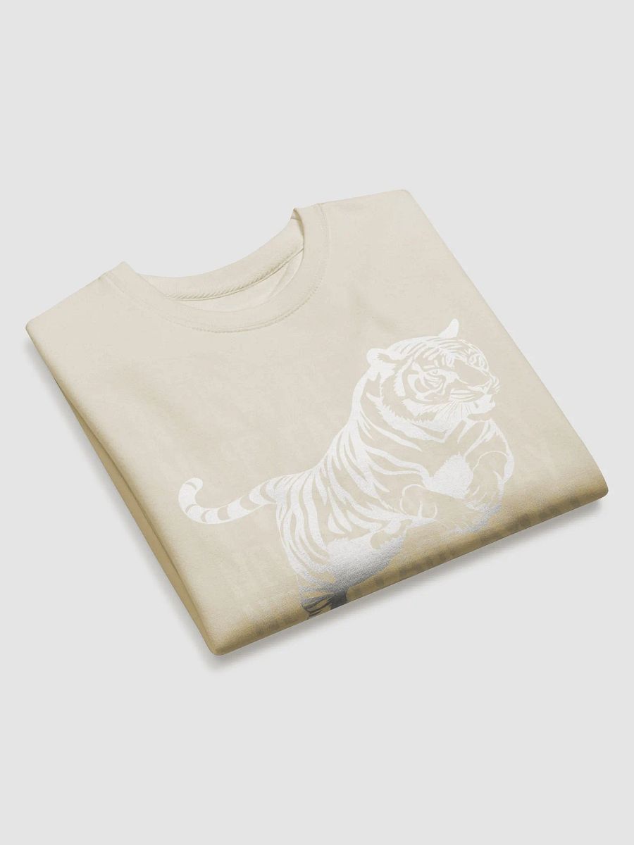 Never Fade Away Leaping Tiger Motivational Sweatshirt product image (28)