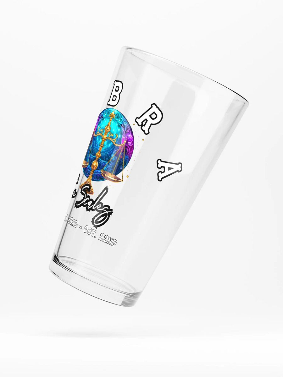 Libra - Zodiac Shaker Pint Glass product image (5)