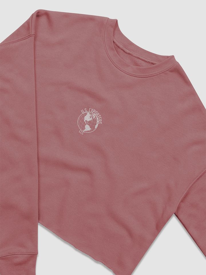 Ladies Cropped US EXPORTERS Sweatshirt product image (17)