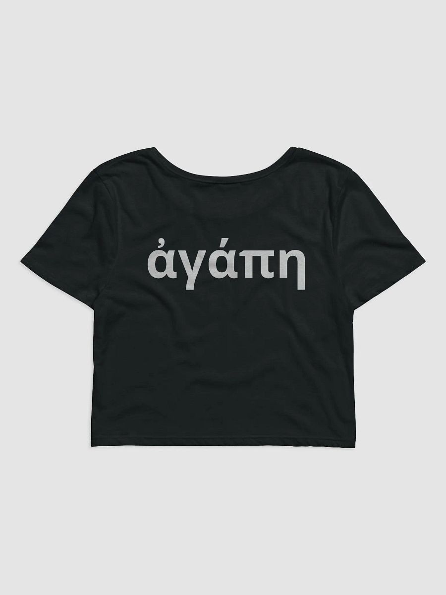 Love Baby Crop Tee in Greek product image (4)