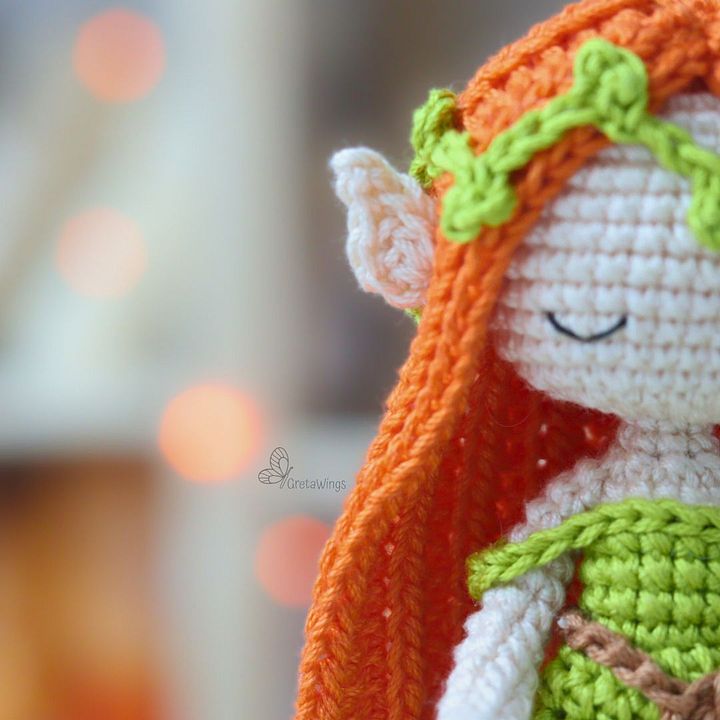 Amigurumi Pattern: Forest Magic Elf Elyndra & Lunithiel- Crochet Amigurumis Doll Pattern (digital download) product image (2)