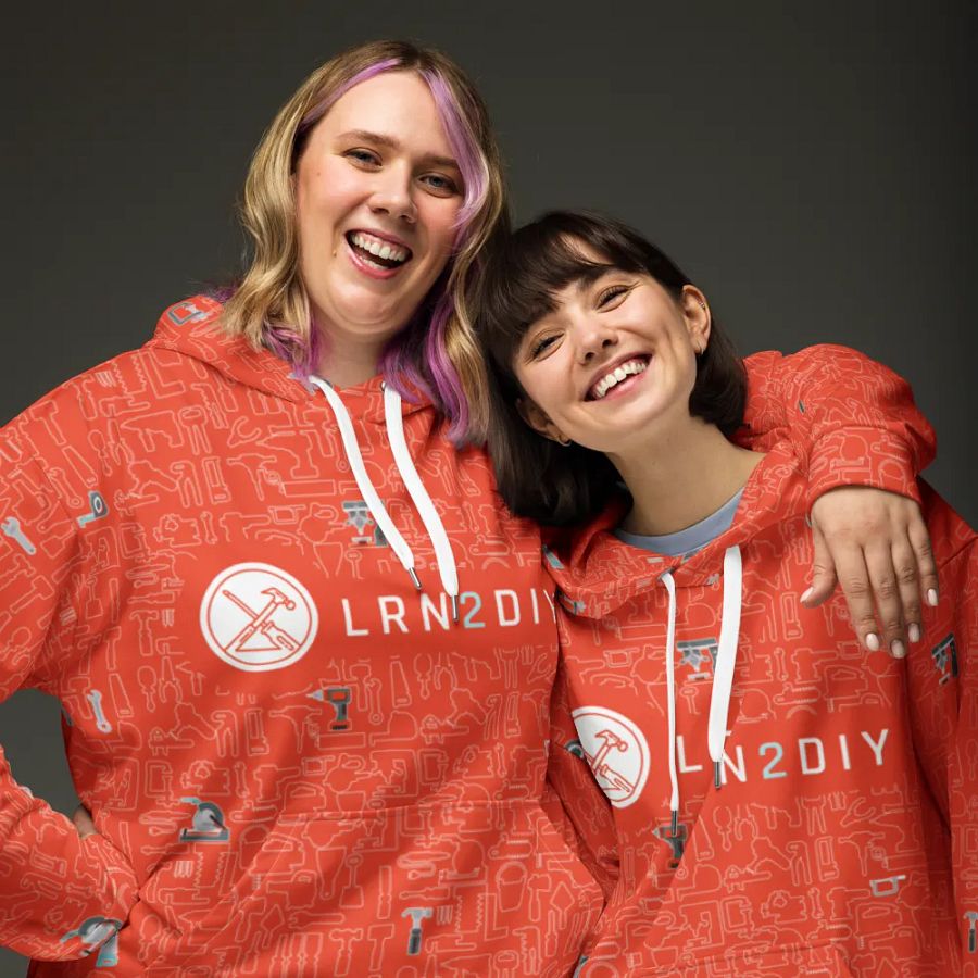 LRN2DIY Tool Hoodie product image (8)