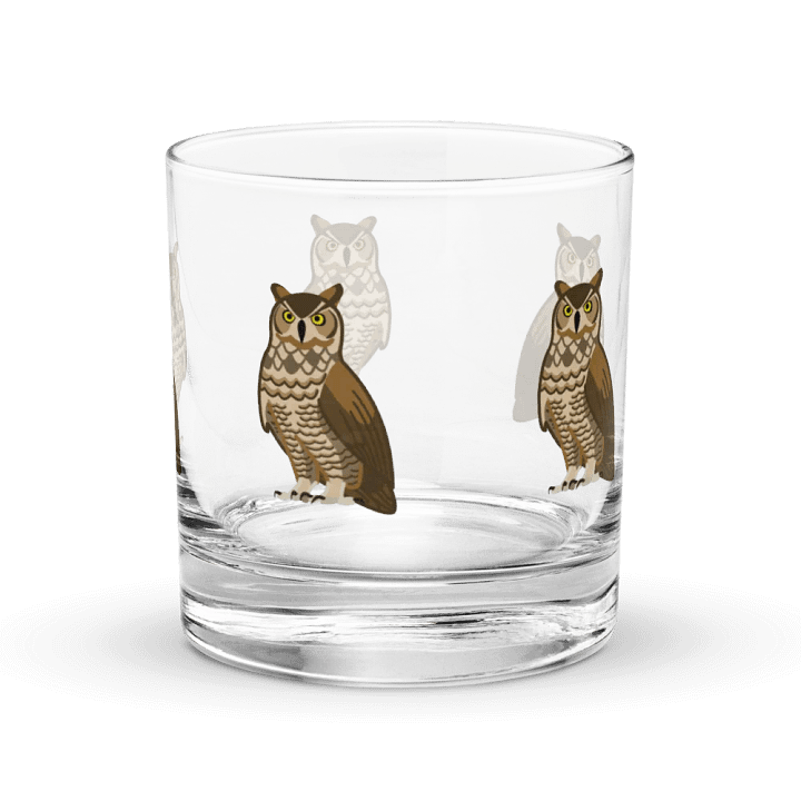 Owl Love You Forever Rocks Glass 2 product image (2)