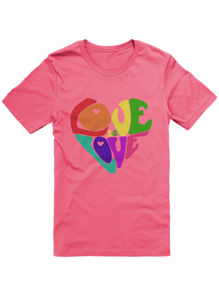 Full Pride Love is Love big print tee product image (8)