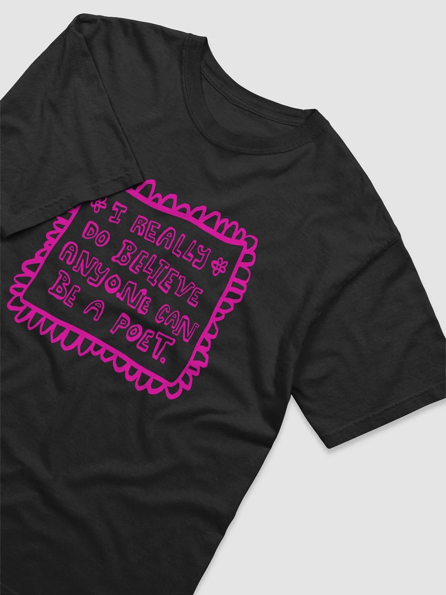 Anyone Can Be A Poet T-Shirt (Pink) product image (3)