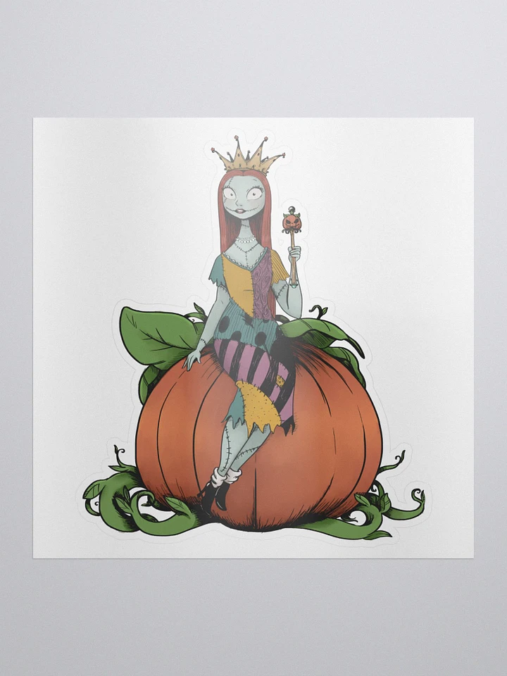 The Queen of Halloween Sticker product image (1)