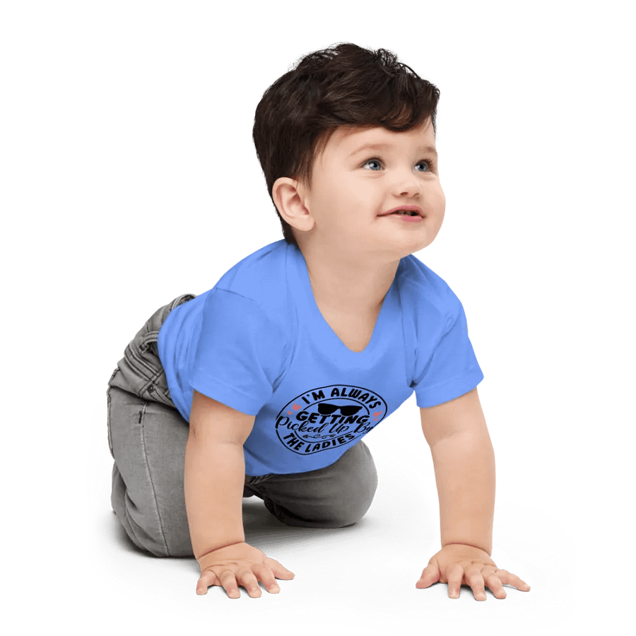 'Picked up by the Ladies' Baby Tee product image (4)