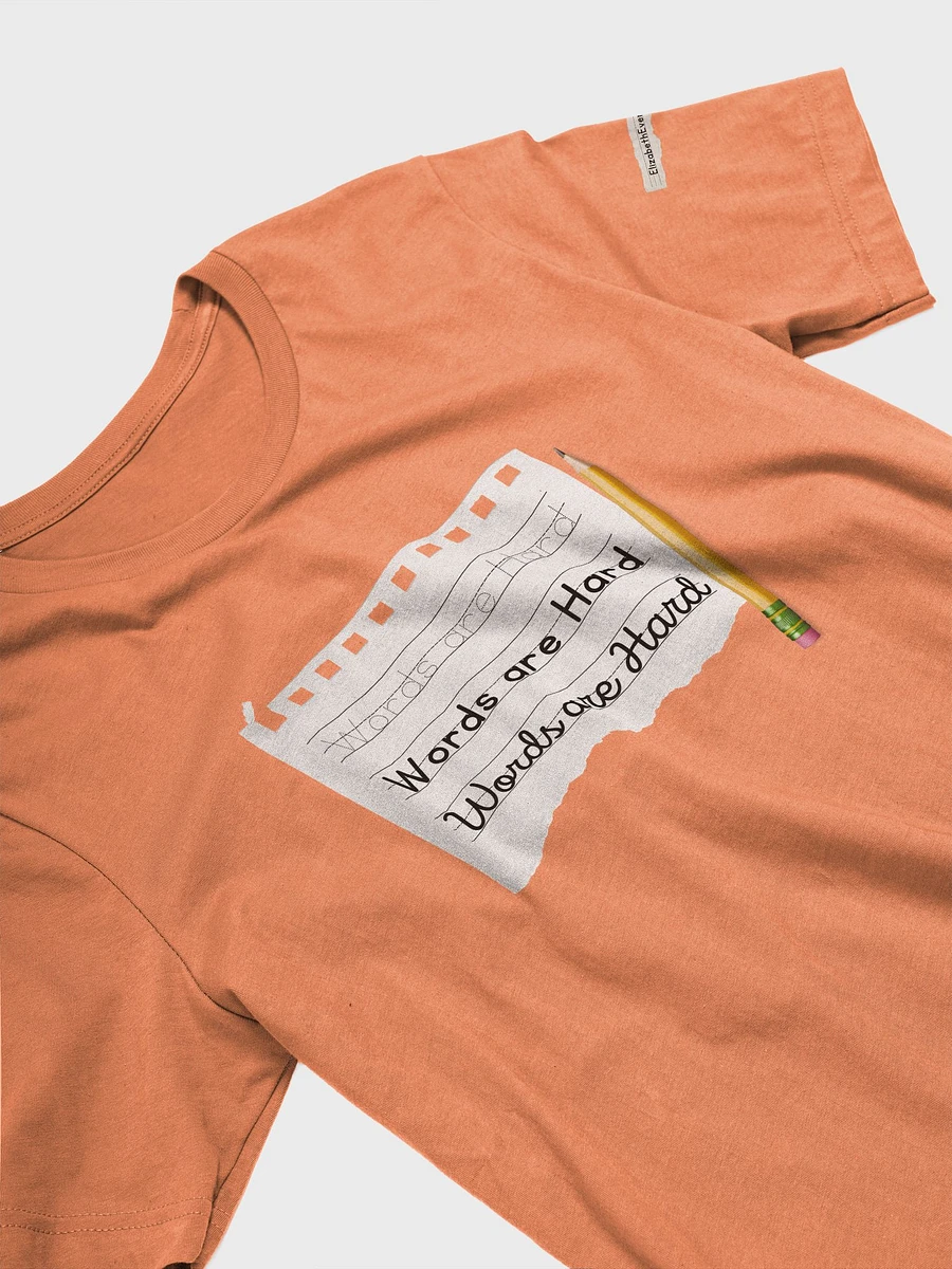 Words Are Hard Tee product image (24)