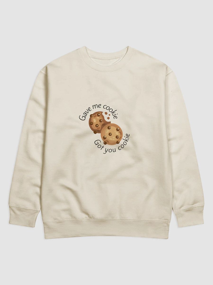 New Girl Cookie Quote Sweatshirt – Premium Crewneck for Sitcom Fans product image (1)