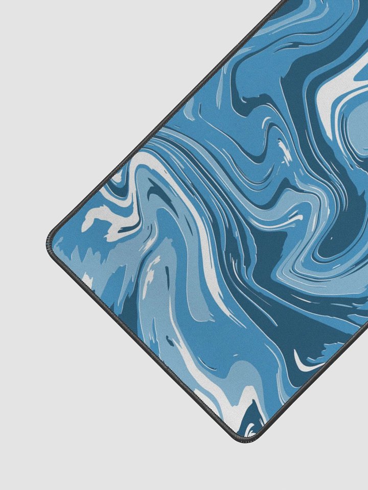 Solara Blue and white mouse pad product image (2)