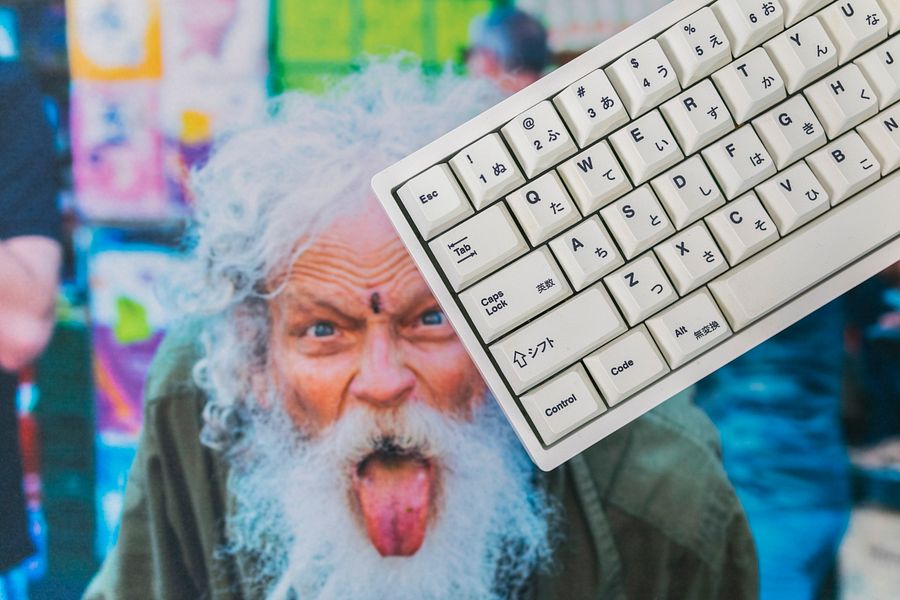 Crazy Man Deskmat product image (3)