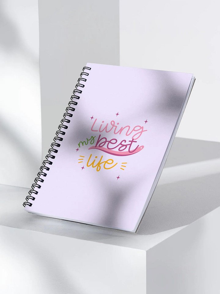 Living my Best Life Notebook product image (1)