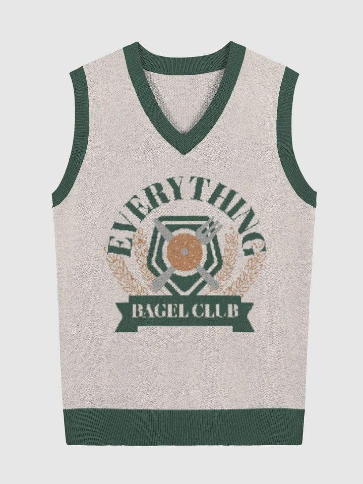 Everything Bagel Club V-Neck Vest product image (4)