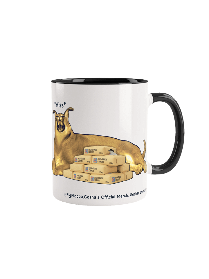 "Dont Talk to Me Until i Had My CEMENT" Hissy Caracal Mug product image (4)