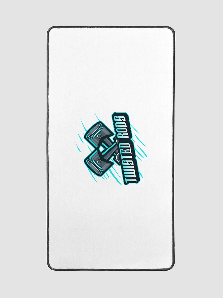 Aqua Logo Desk Mat product image (2)