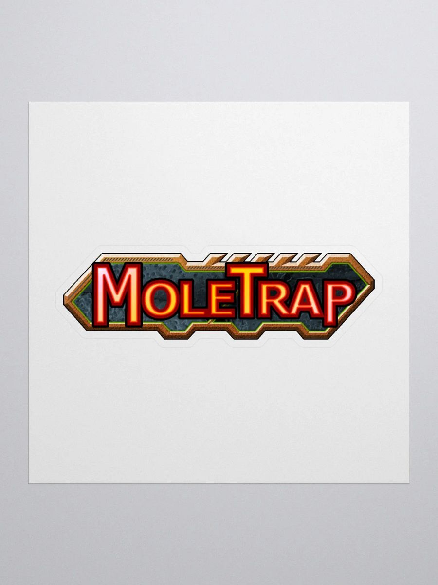 Moletrap logo Sticker product image (2)