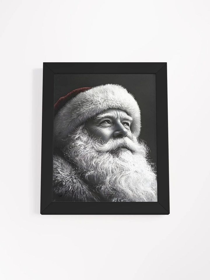 Santa Portrait Framed Poster product image (1)
