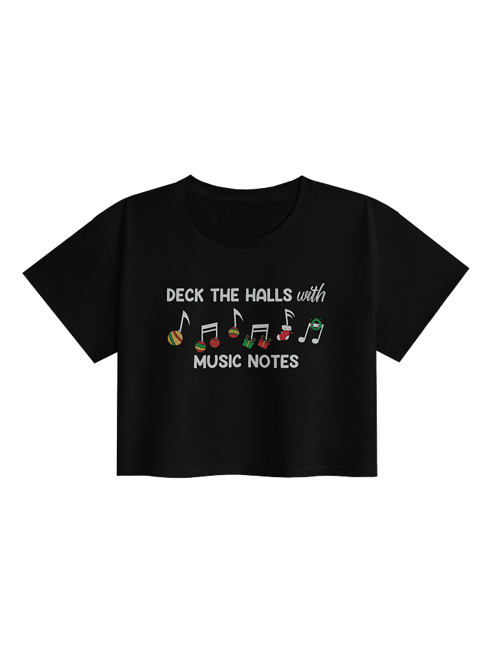 Music Notes Women's Crop Top product image (1)