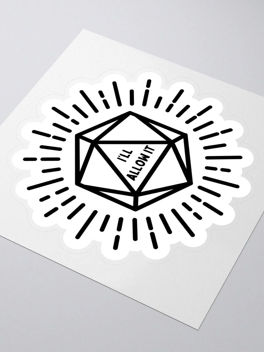 I'll Allow It Kiss Cut Stickers product image (3)