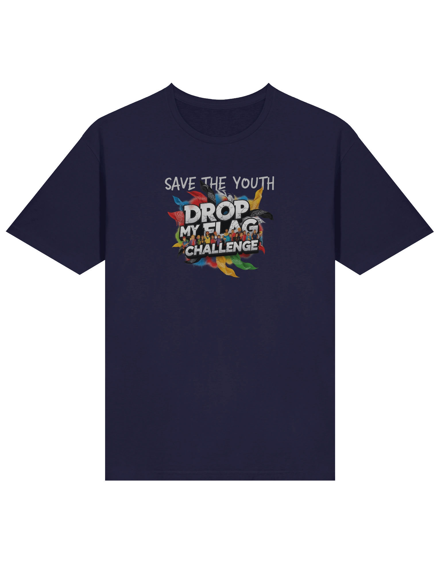 Navy Drop My Flag Tee product image (3)