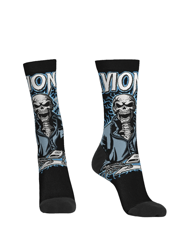 "AVIONICS Vol. 1" Black Socks product image (2)