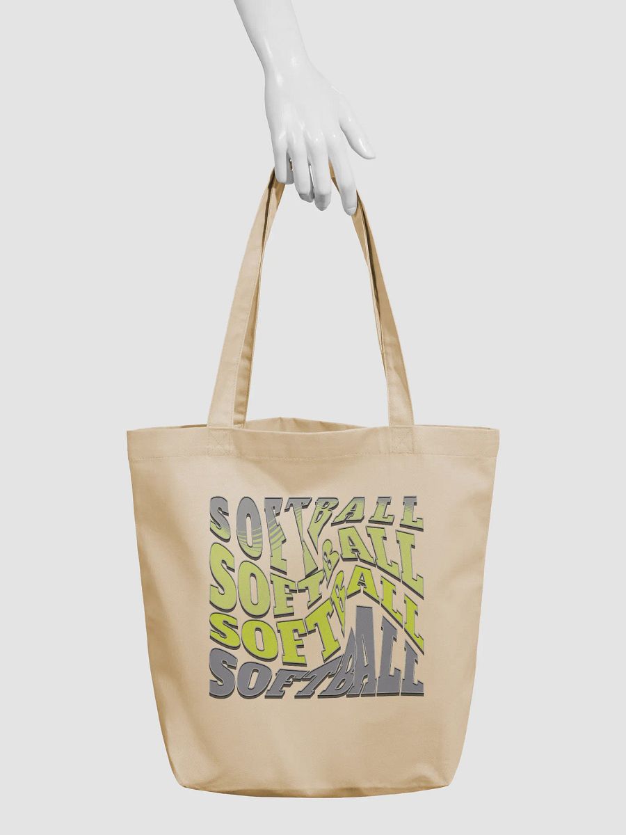 Swirl Softball Dynamic Tote Bag product image (6)