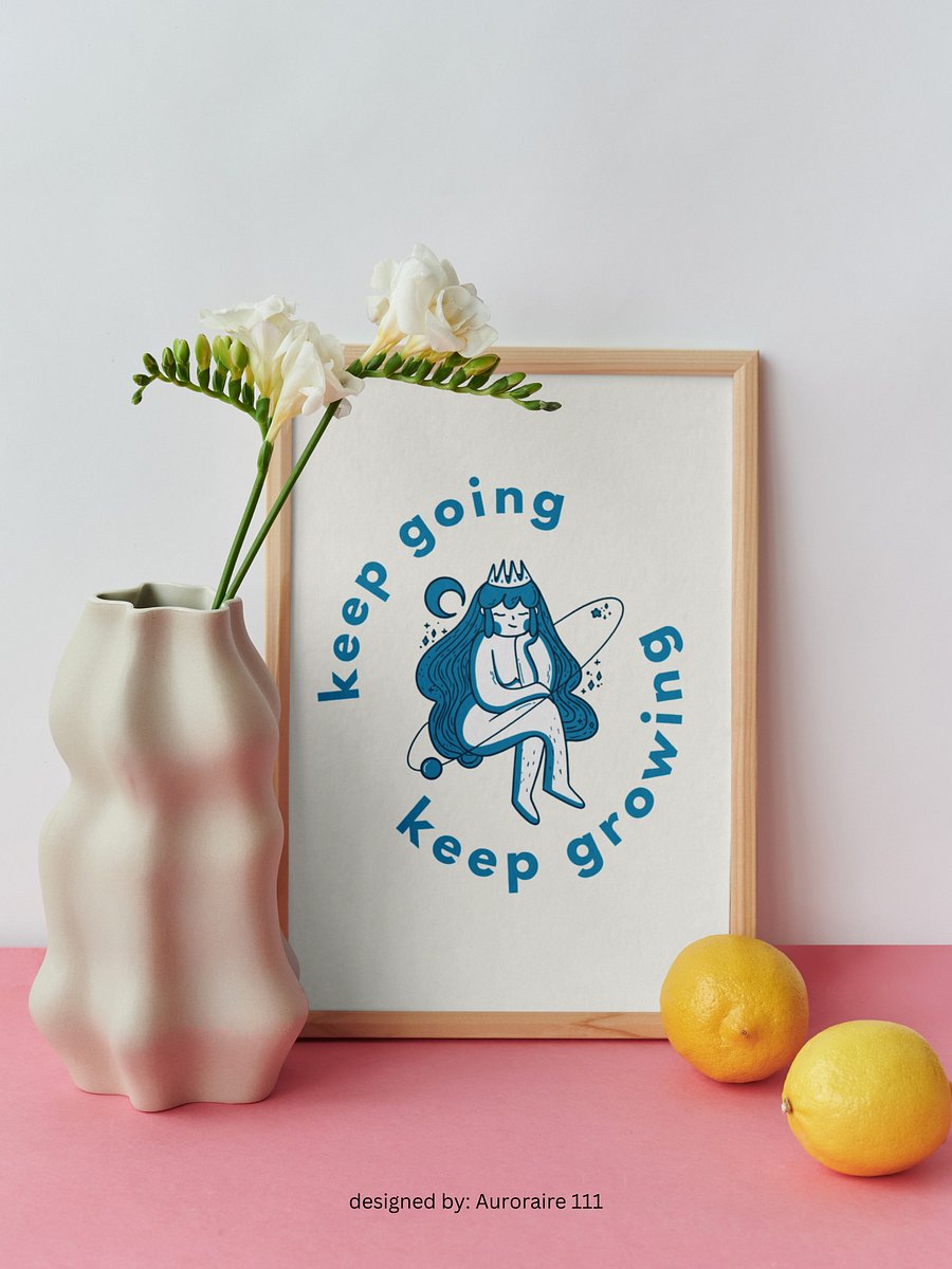 Keep Going - Printable Wall Art | Digital Poster Download | Multiple Sizes Included product image (5)
