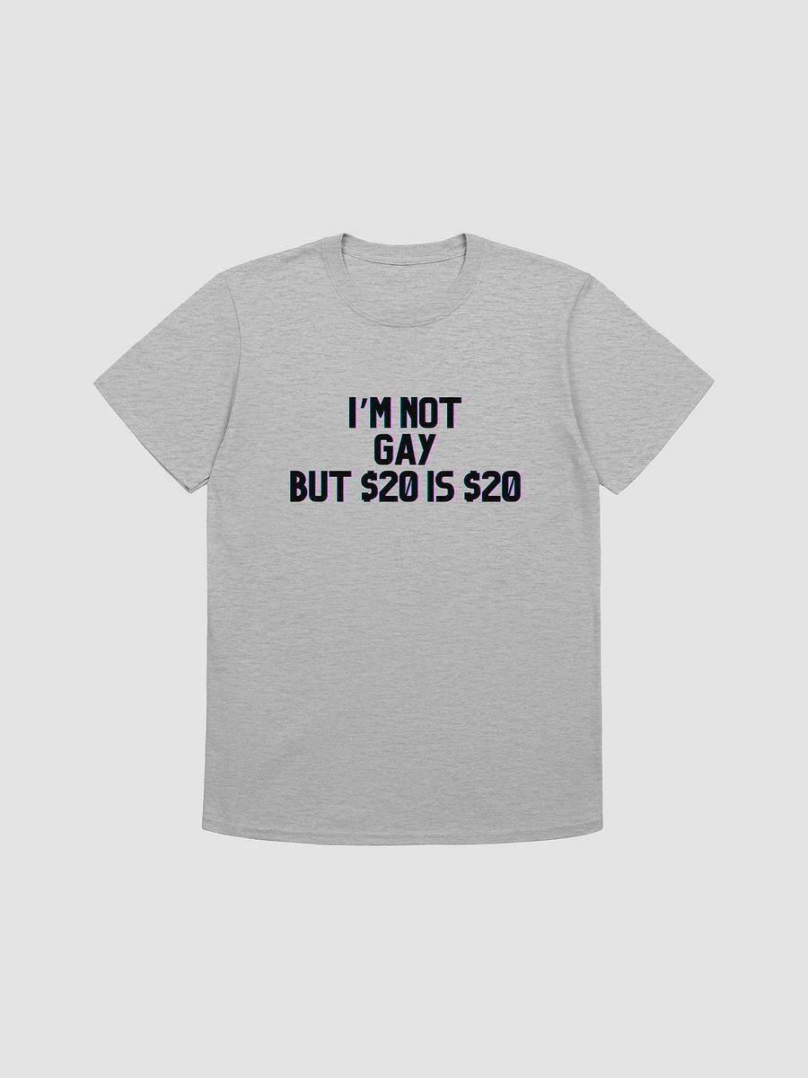 I'm Not Gay But $20 is $20 Unisex T-Shirt V2 product image (1)