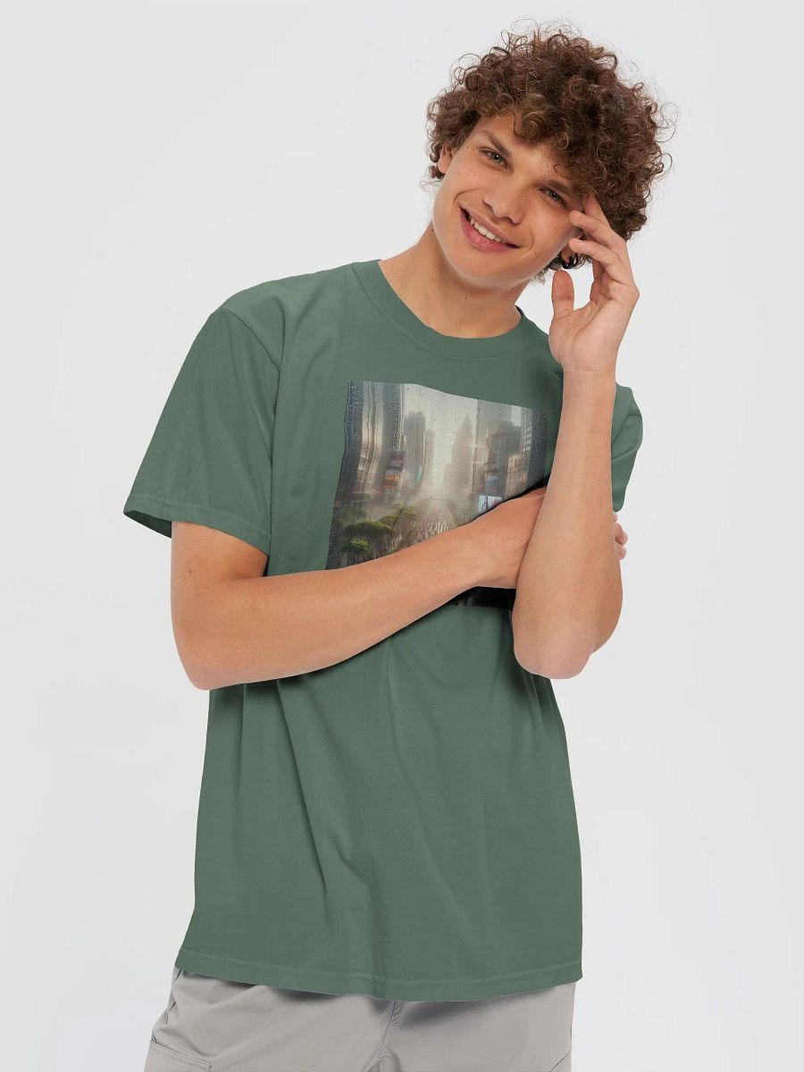 Ultra-Soft Comfort: Garment-Dyed Cotton Tee | AI Design product image (6)